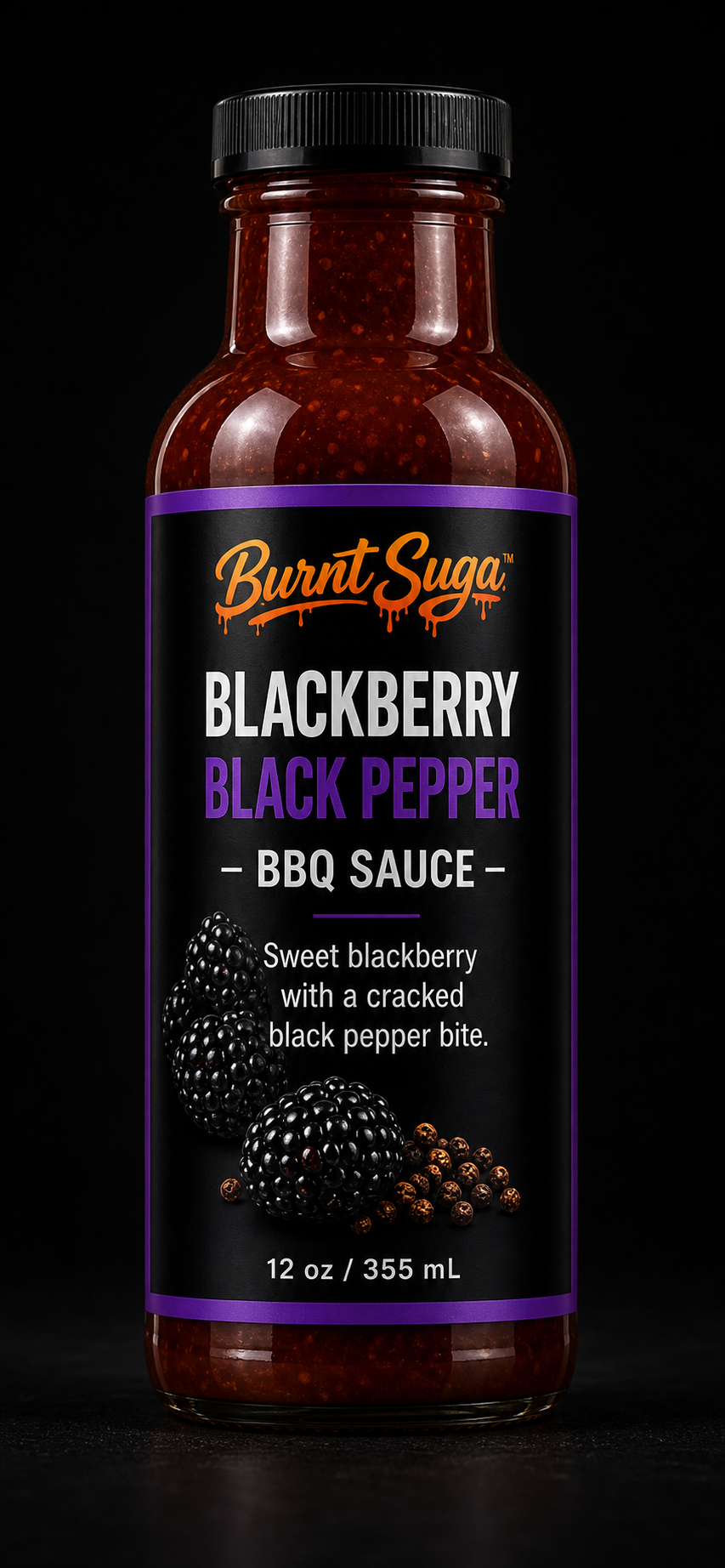 Burnt Suga™ Blackberry Black Pepper BBQ Sauce