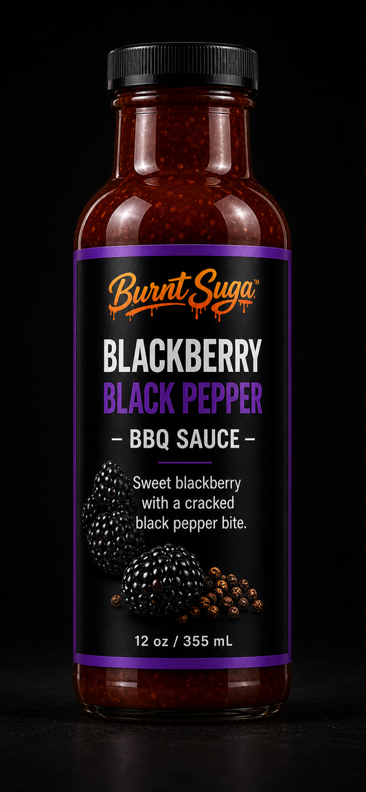 Burnt Suga™ Blackberry Black Pepper BBQ Sauce